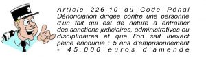 denonciation